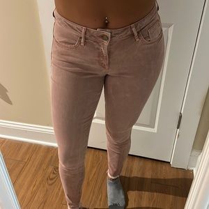 Dust pink jeans. Size 29.